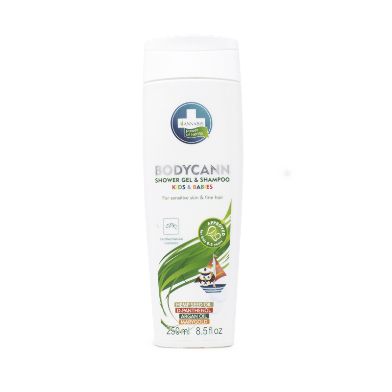 bodycann shower gel y shampoo kids