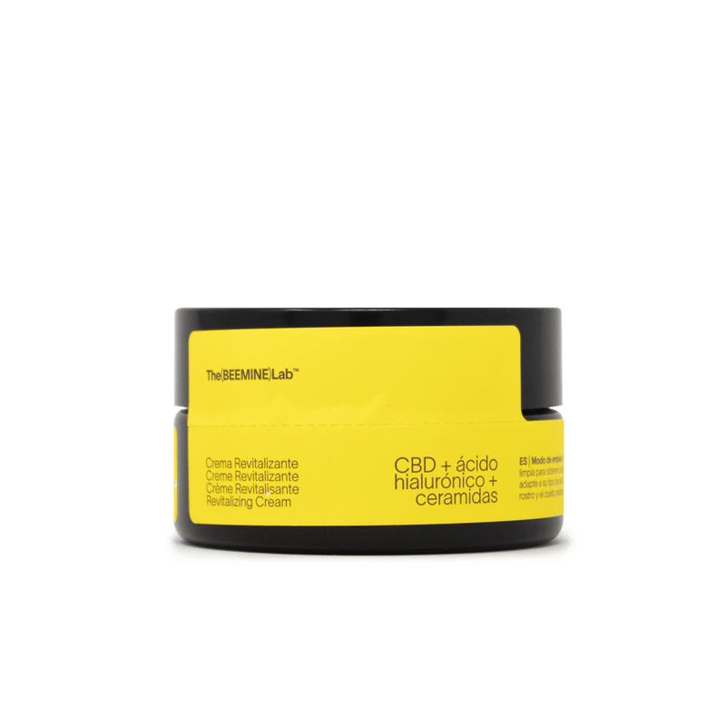 Crema Revitalizante CBD + Ácido hialurónico + Ceramidas - The Beemine Lab - Imagen 2