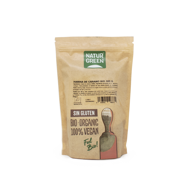 Harina de Cáñamo Bio 300gr