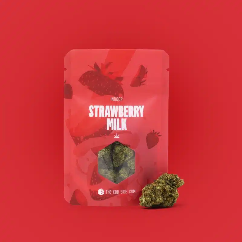 strawberry milk flor cbd