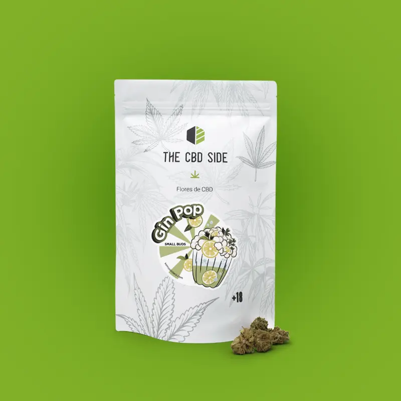 gin pop cbd cogollos pequeños