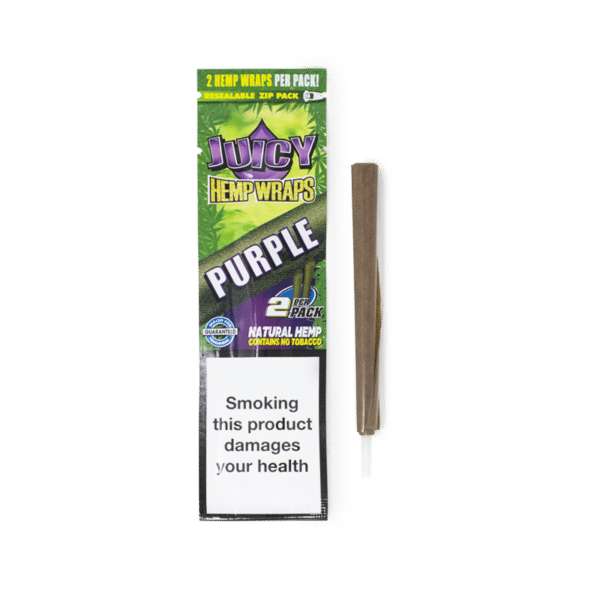 hemp wraps purple