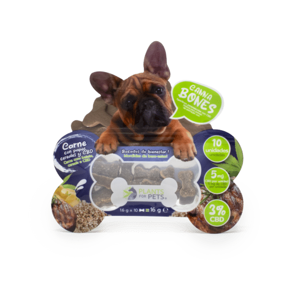 Cannabones de PLANTS FOR PETS: Huesitos con CBD para Mascotas
